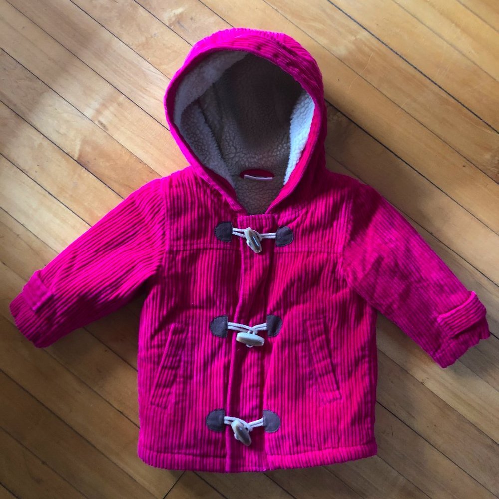 Hanna Andersson (Magenta Pink) Fall Coat size 80